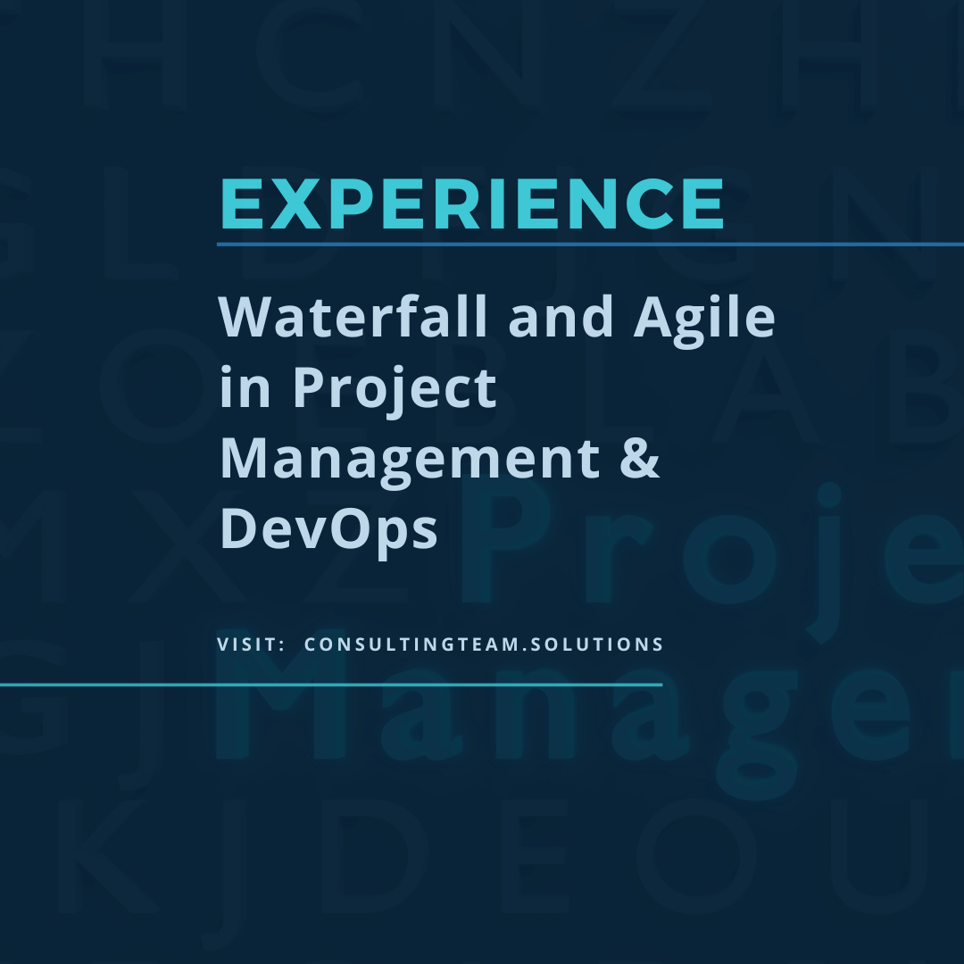 Project Management Devops Waterfall And Agile Mix Project Management Devops Waterfall And Agile Mix
